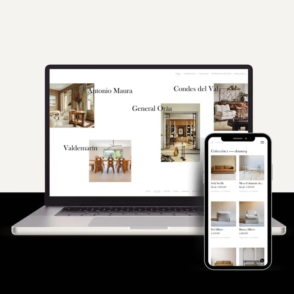 diseno web interiorista