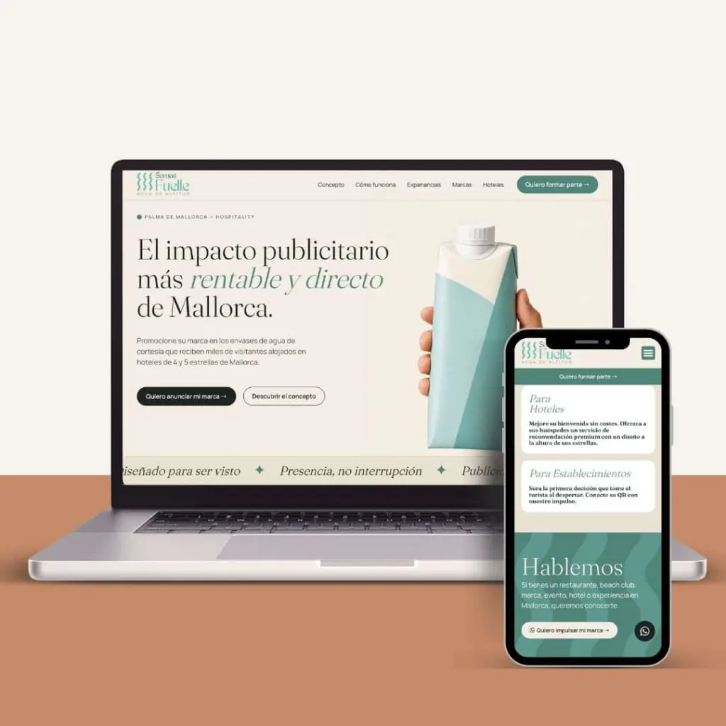 Diseño web Mallorca somos fuelle - Ecoducto