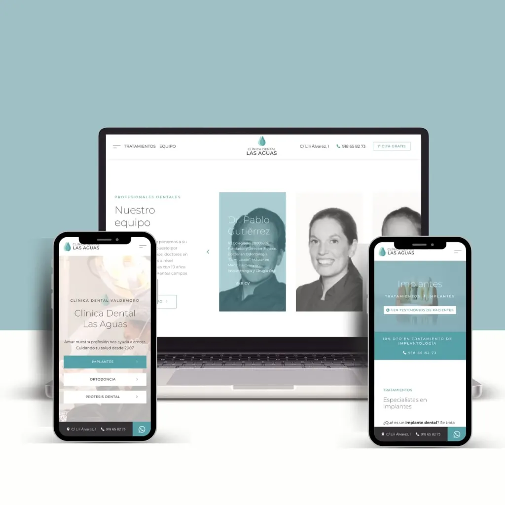 Diseño web para dentistas
