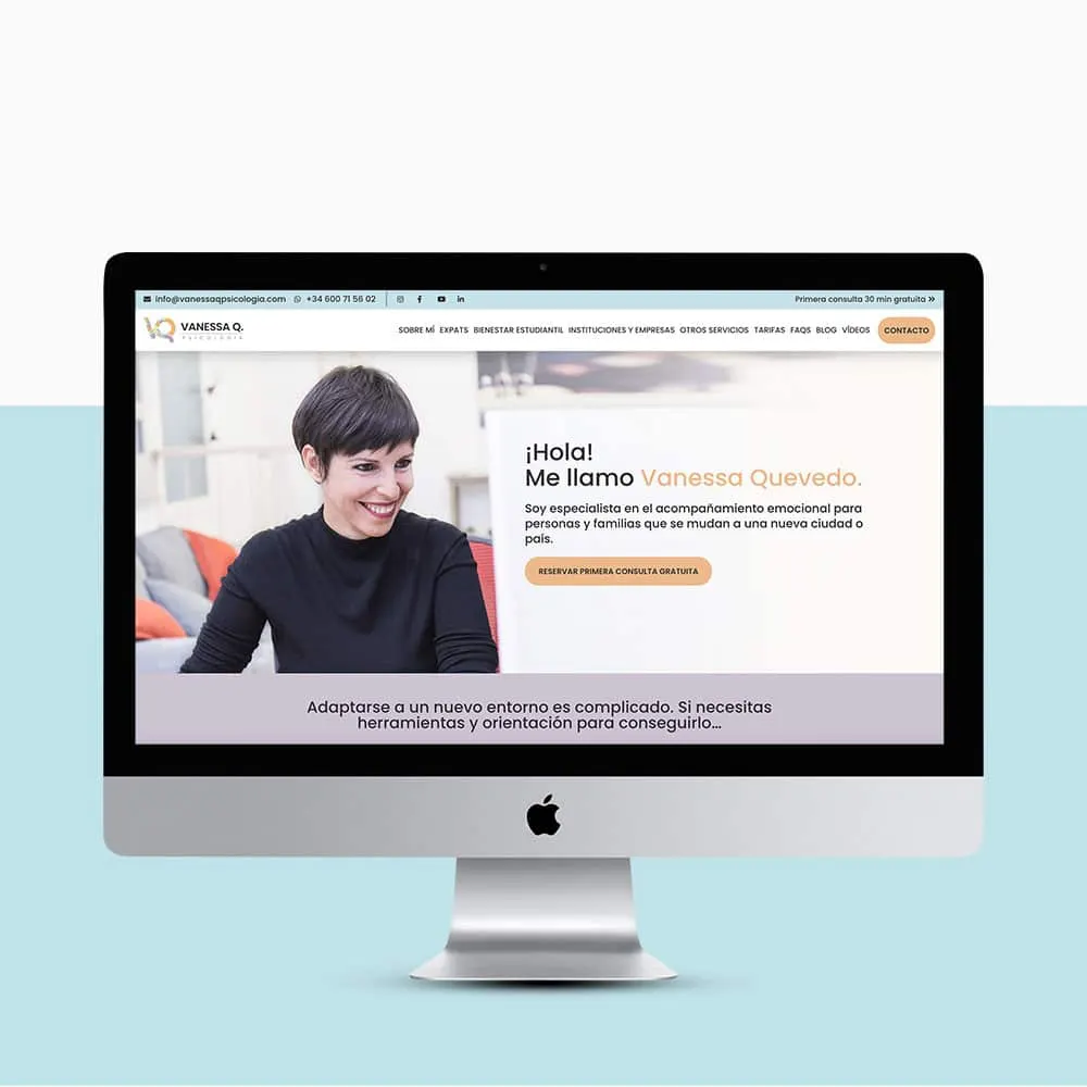 Diseño web para psicologas