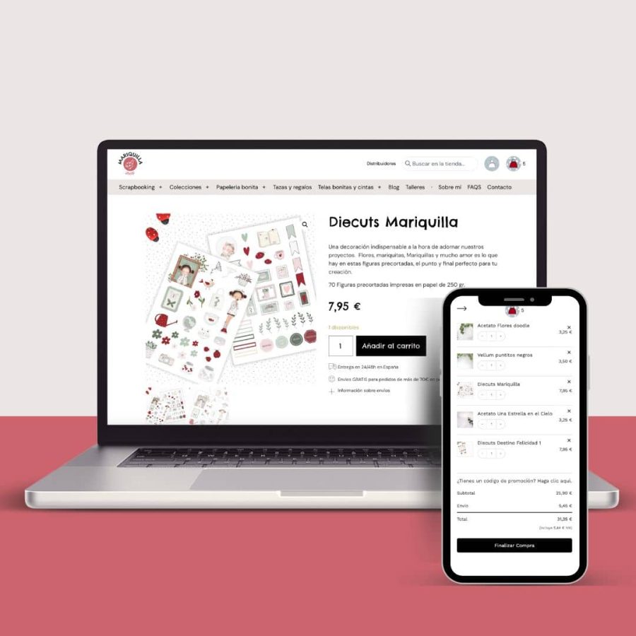 Diseño web tienda online