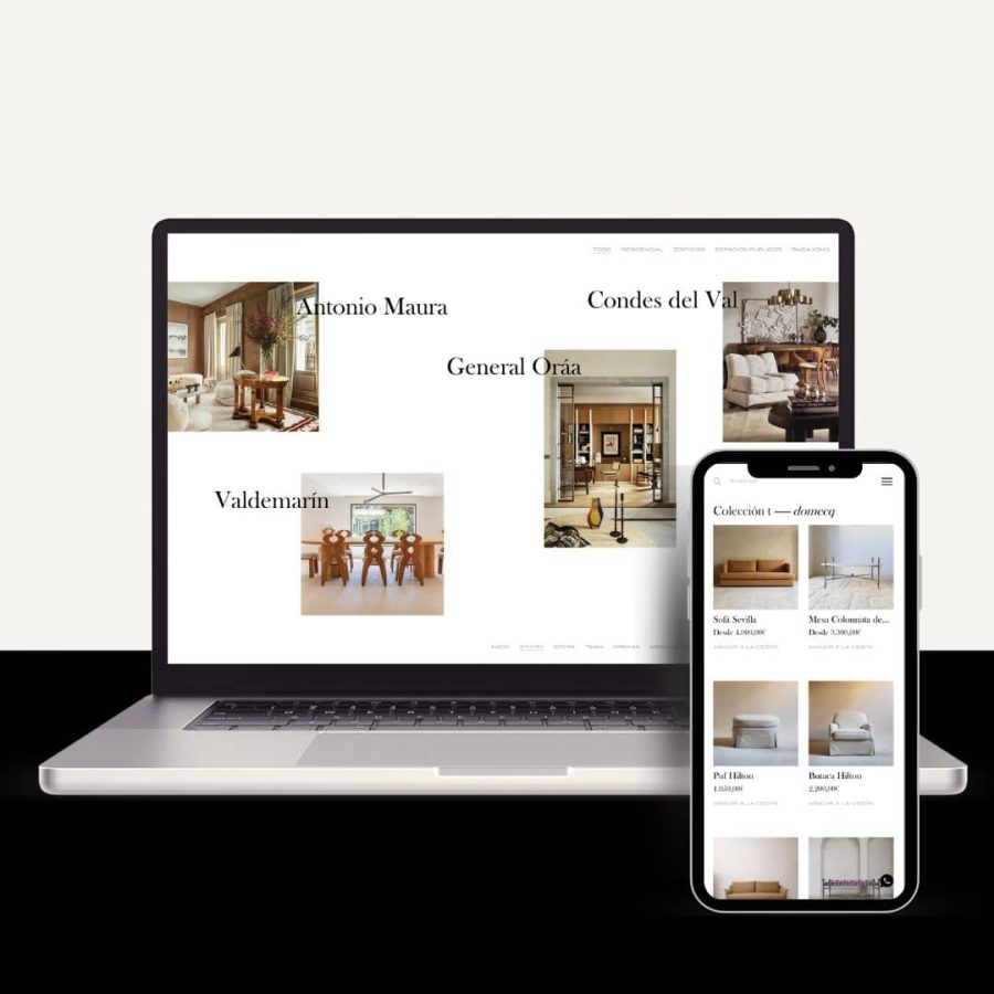 diseno web interiorista