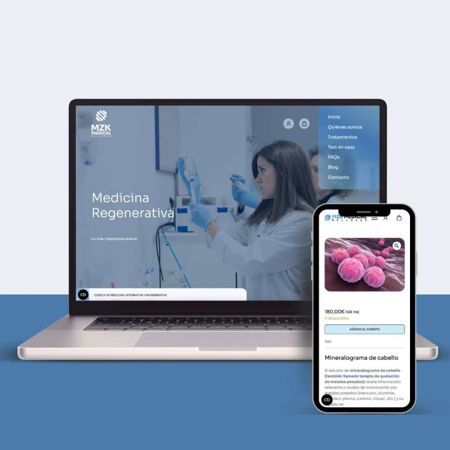 Diseño web para clínica medicina