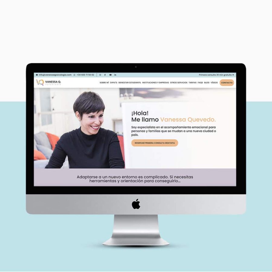 Diseño web para psicologas
