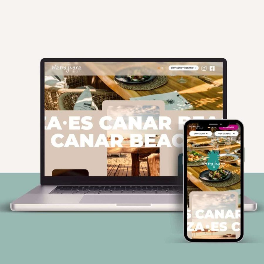 diseno web restaurante ibiza