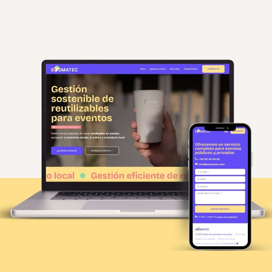 diseño web empresa sostenible