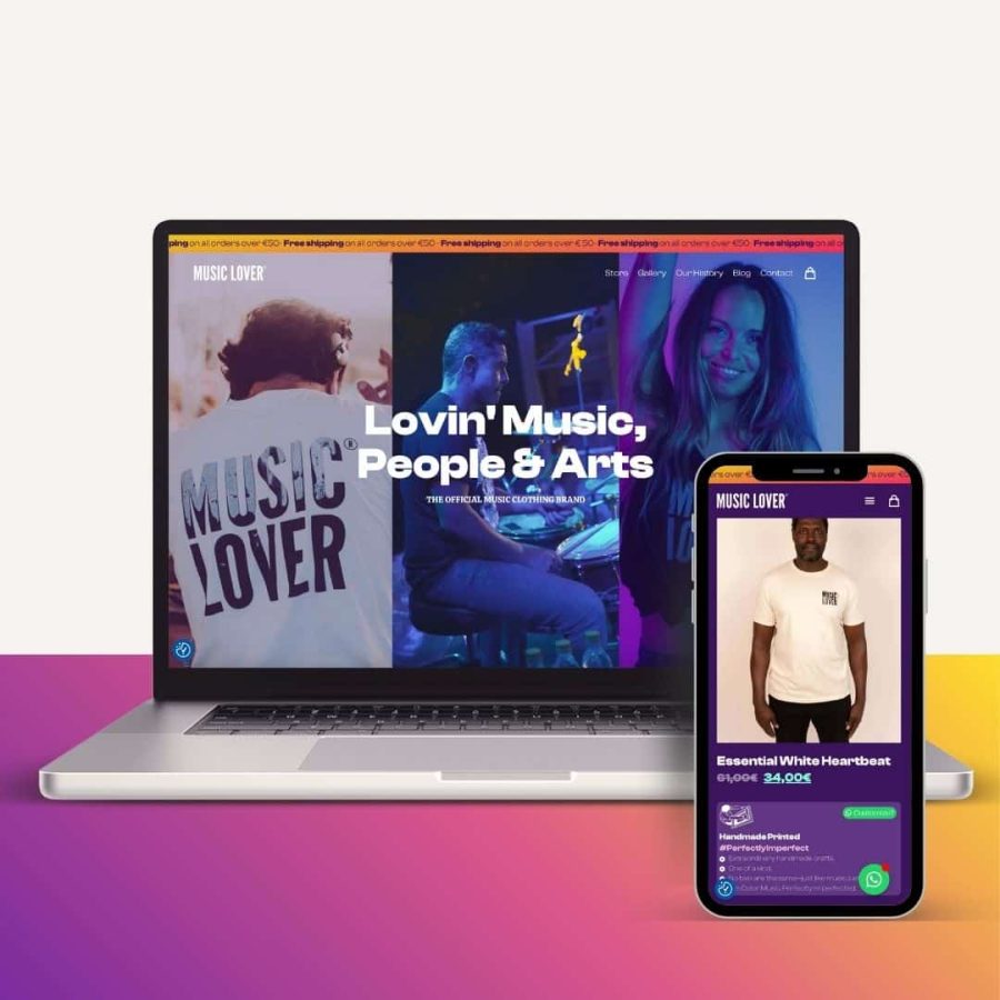 diseno web tienda de ropa