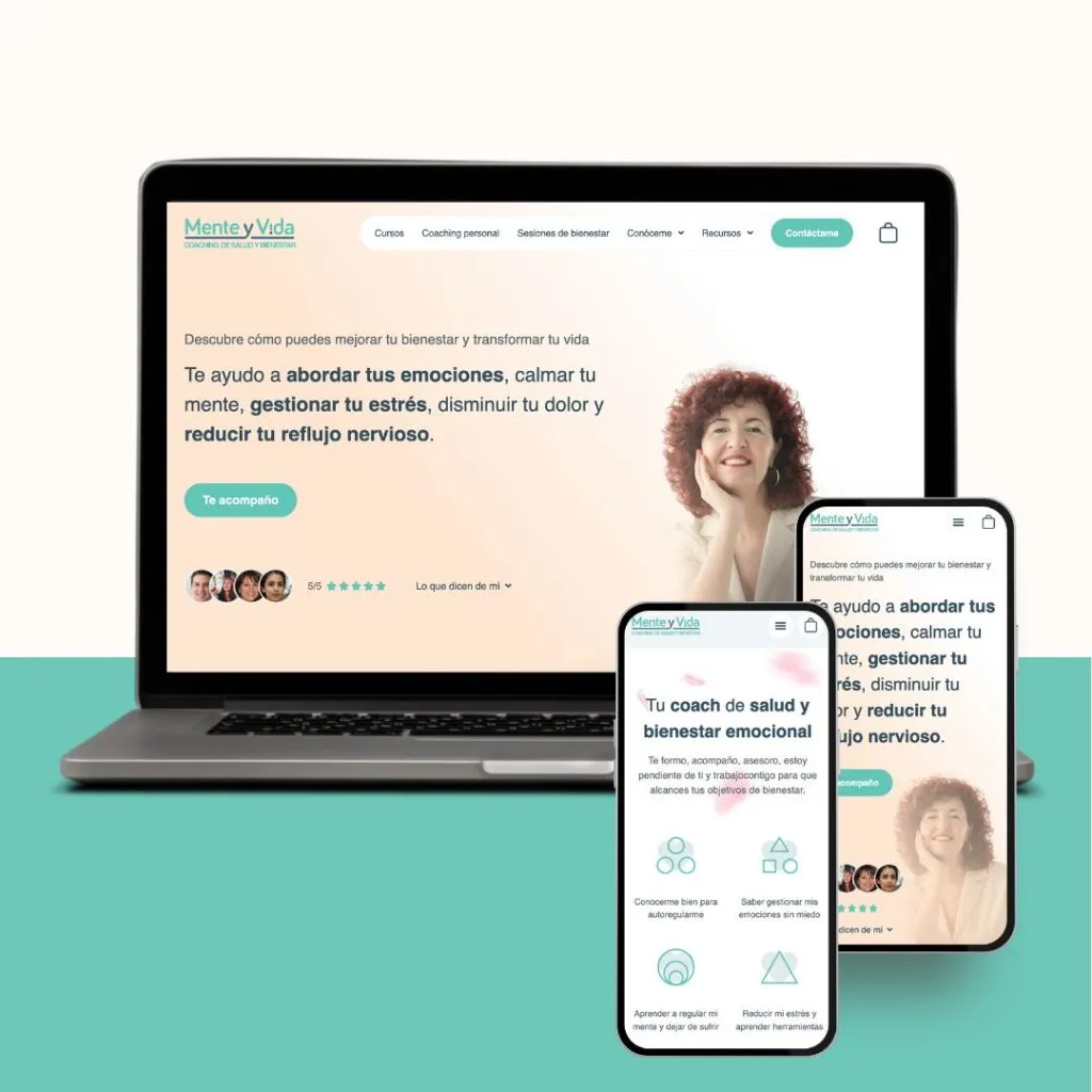 Web para psicólogos y terapeutas - Mente y Vida
